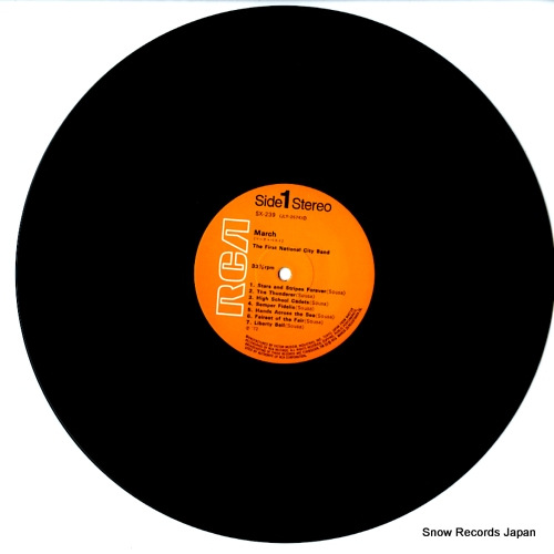 FIRST NATIONAL CITY BAND, THE march SX-239