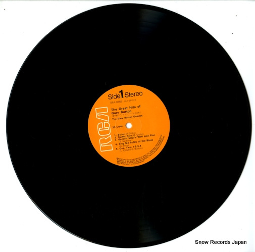 BURTON, GARY the great hits SRA-9185