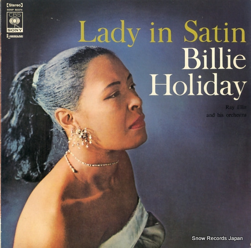 HOLIDAY, BILLIE lady in satin SONP50374