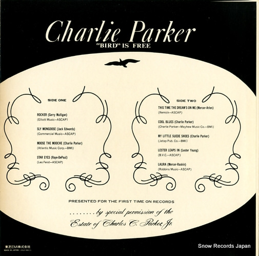 PARKER, CHARLIE bird if free IGJ-50012