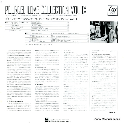 POURCEL, FRANCK love collection vol.ix EOS-40123