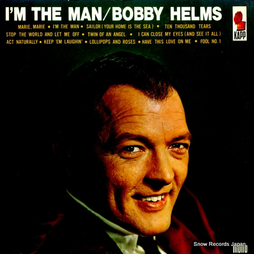 HELMS, BOBBY i'm the man KL-1463