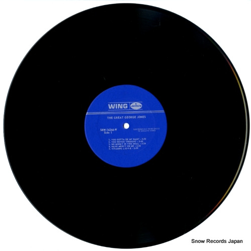 JONES, GEORGE the great george jones SRW16266