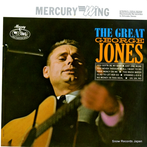 JONES, GEORGE the great george jones SRW16266
