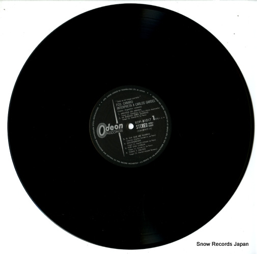 LEDESMA, ARGENTINO fco.canaro interpreta a carlos gardel EOP-81017