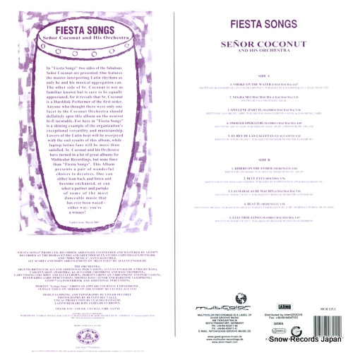 ˥硼롦ʥå fiesta songs MCR125.1