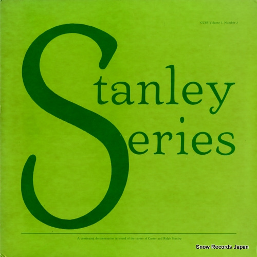 STANLEY BROTHERS, THE stanley series volume 1, number 3 CCSS-V1N3