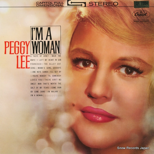 LEE, PEGGY i'm a woman CP7324