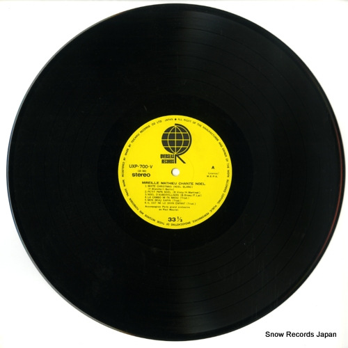 MATHIEU, MIREILLE chante noel UXP-700-V