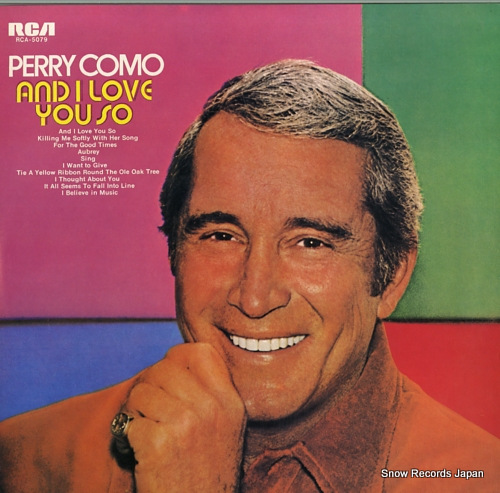 COMO, PERRY and i love you so RCA-5079
