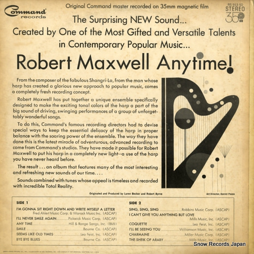 MAXWELL, ROBERT anytime! RS913SD
