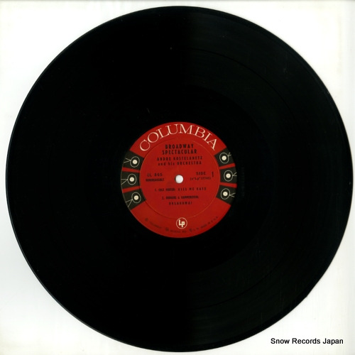 KOSTELANETZ, ANDRE broadway spectacular CL865