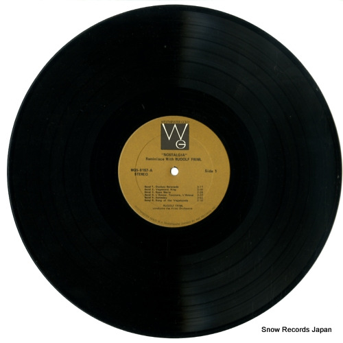 ɥաե nostalgia reminisce with rudolf friml WGS-8157