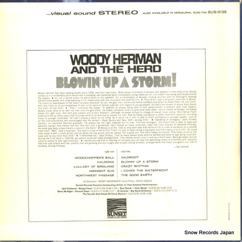 HERMAN, WOODY blowin' up a storm! SUS-5139
