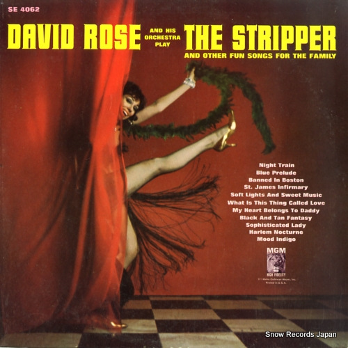 ǥåɡ the stripper and other fun songs for the family SE4062