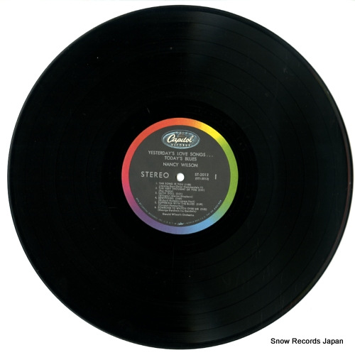 WILSON, NANCY yesterday's love songs today's blues ST2012