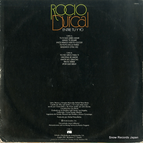 ROCIO DUCAL entre tu y yo I-205416