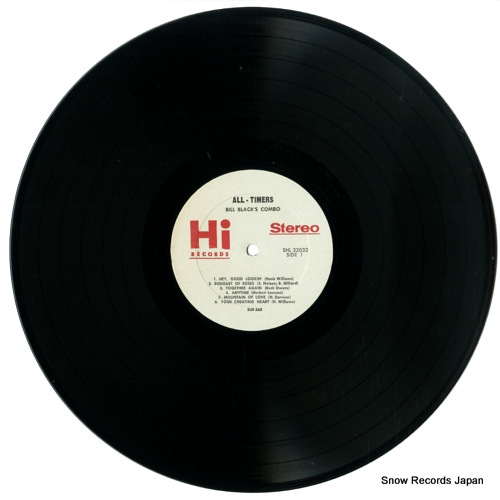 BLACK, BILL all-timers SHL32032