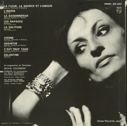 BARBARA la fleur d'amour SFX-5015