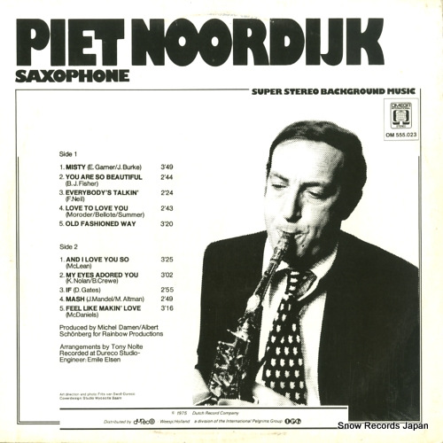 NOORDIJK, PIET you are so beautiful OM555.023