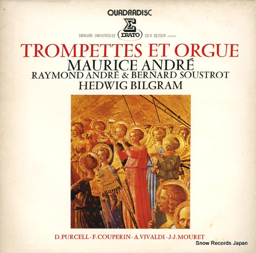 ANDRE, MAURICE trompettes et orgue EQ-2024