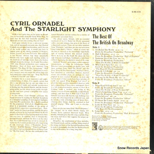 ORNADEL, CYRIL the best of 