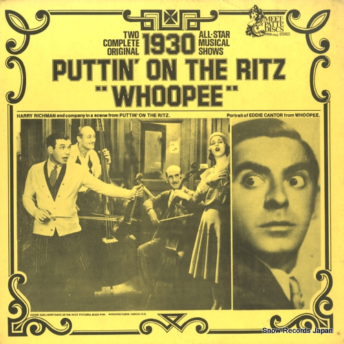RICHMAN, HARRY / EDDIE CANTOR puttin' on the ritz / 