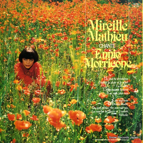 MATHIEU, MIREILLE mireille mathieu chante ennio morricone 205380