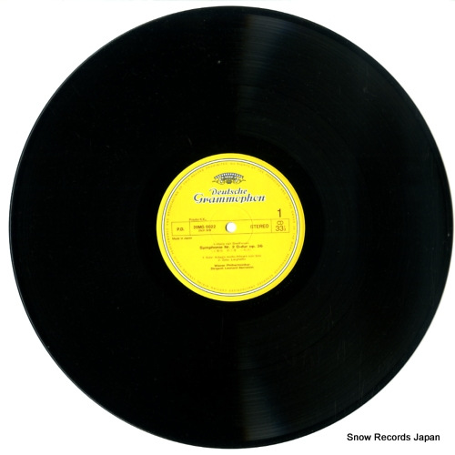 BERNSTEIN, LEONARD beethoven; symphobnie no.2 28MG0022