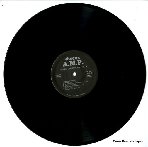 ORQUESTA TIPICA VICTOR engominado vol.4 TC-1007