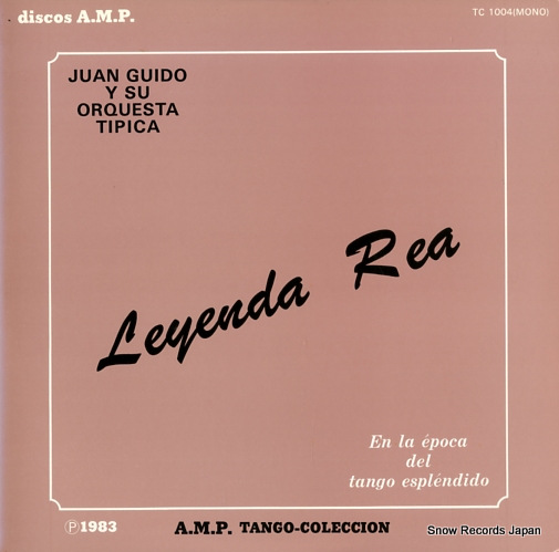 GUIDO, JUAN leyenda rea TC-1004