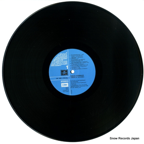 NIKOS NOMIKOS i know how to love 14C0621701541