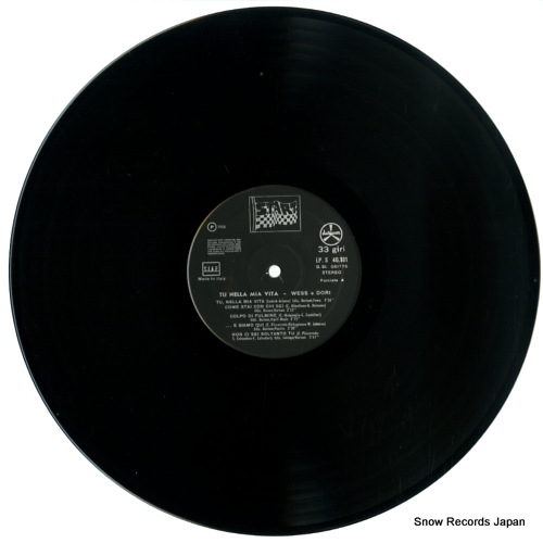 WESS & DORI GHEZZ tu nella mia vita LP.S40.101