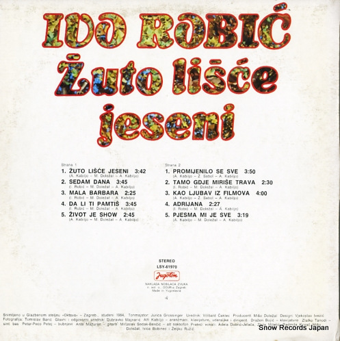 ӥå zuto lisce jeseni LSY-61970