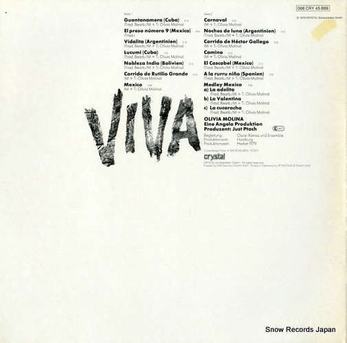 MOLINA, OLIVIA viva 066CRY45889