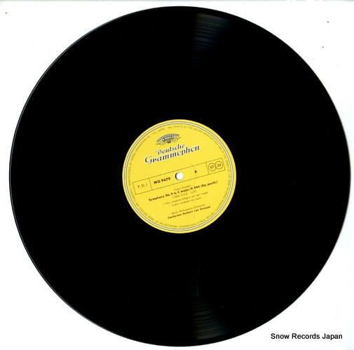 KARAJAN, HERBERT VON schubert; symphony no.9 MG9479
