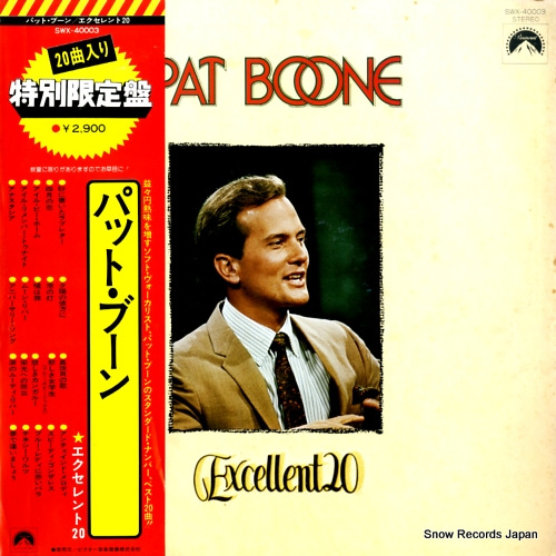 BOONE, PAT excellent 20 SWX-40003