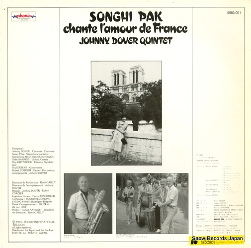 PAK, SONGHI chante l'amour de france 9983001