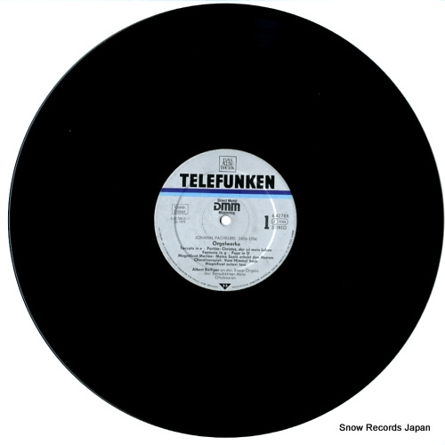 BOLLIGER, ALBERT pachelbel; orgelwerke 6.42788