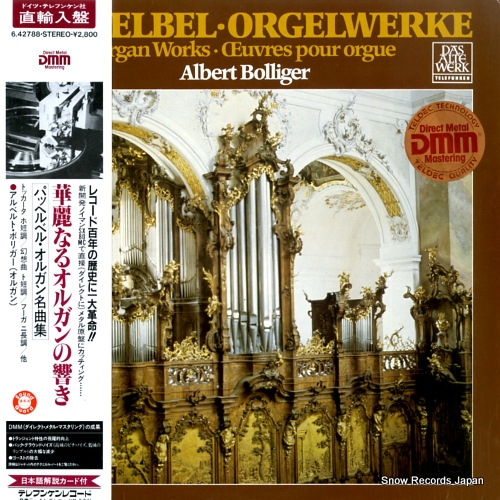 BOLLIGER, ALBERT pachelbel; orgelwerke 6.42788