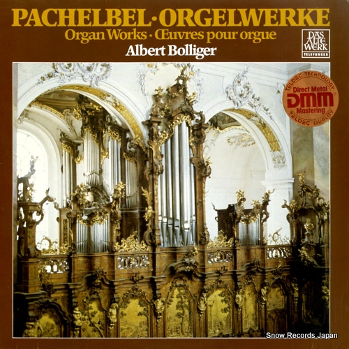 BOLLIGER, ALBERT pachelbel; orgelwerke 6.42788
