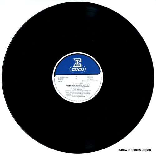WERNER, FRITZ bach; oster-oratorium bwv249 E-1062