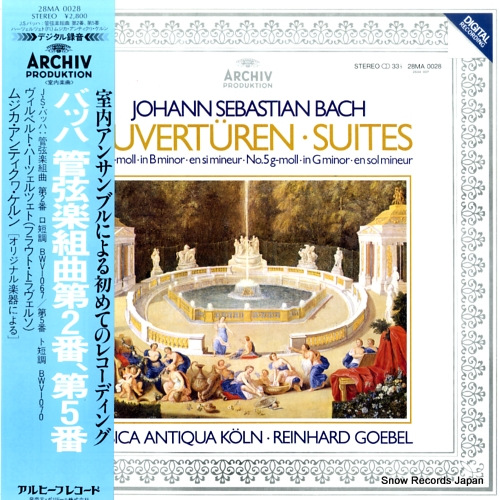 MUSICA ANTIQUA KOLN bach; ouverturen / suites 28MA0028