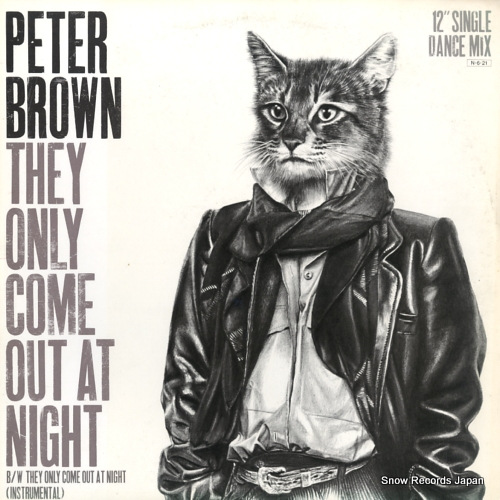 BROWN, PETER they only come out at night 12AP2857