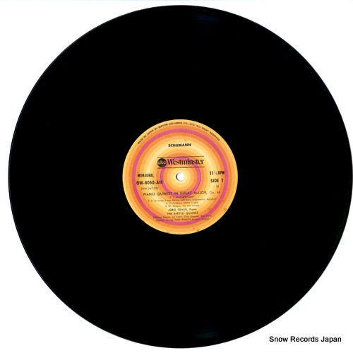 DEMUS, JORG schumann; piano quintet / piano quartet OW-8050-AW