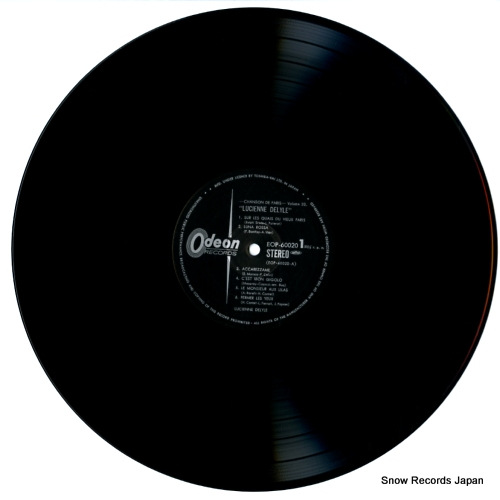 DELYLE, LUCIENNE chanson de paris vol.20 