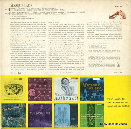 MELACHRINO, GEORGE masquerade LPM-1184