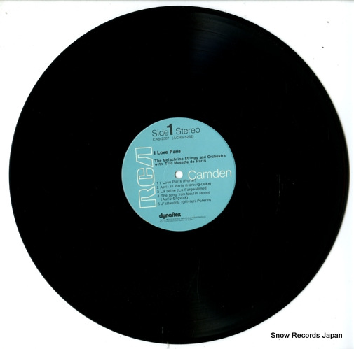 MELACHRINO STRINGS AND ORCHESTRA, THE i love paris CAS-2507