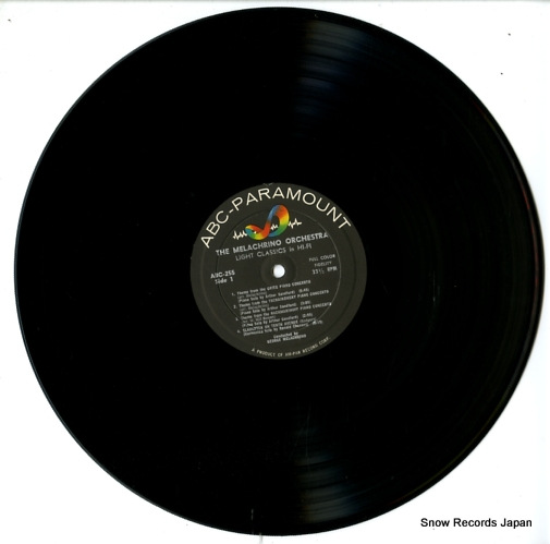 MELACHRINO, GEORGE light classics in hi-fi ABC-255