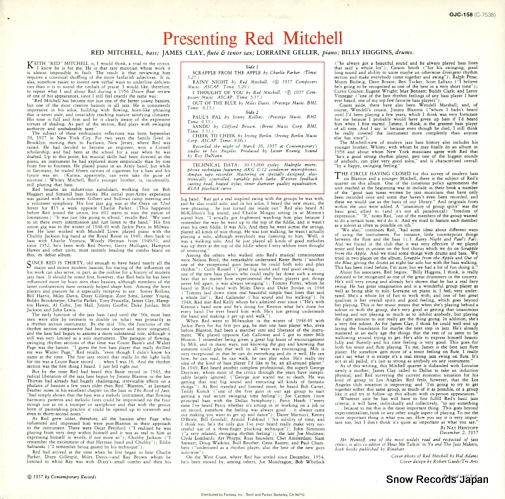åɡߥå presenting red mitchell OJC-158
